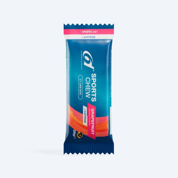 6d Sports Chew Pompelmoes + Cafeïne